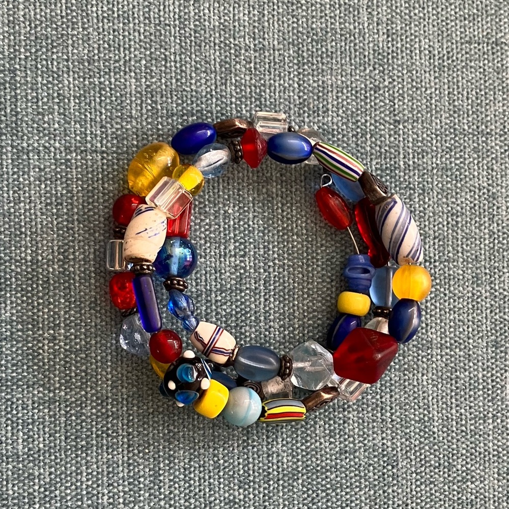 Colorful Multi-Bead Bracelet